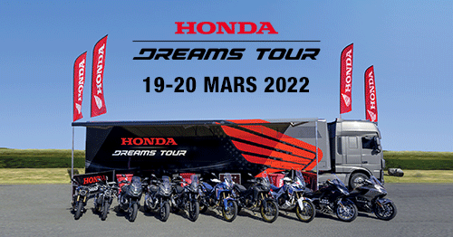 LE HONDA DREAMS TOUR CHEZ LS LES 19 ET 20 MARS